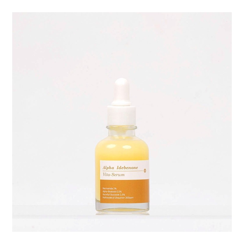Whitening + GlowAlpha Idebenone Vitamin Ampoule 30ml / 화이트닝+광채알파 이데베논