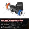 CHUSYYRAY 6X Original Fuel Injectors 0280158191 FOR Ford F150 2011