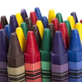 AmerCareRoyal Non-Toxic Honeycomb 6 Color Bulk Crayons for Kids, Assorted Colors for Family Restaurants, Classroom, Parties and Activities, Toddler Crayons, Case of 3000