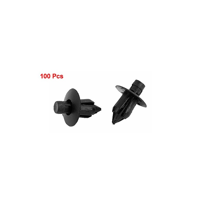 Sourcingmap 7mm Hole Rivets Fastener Car Fender Bumper Push Clips