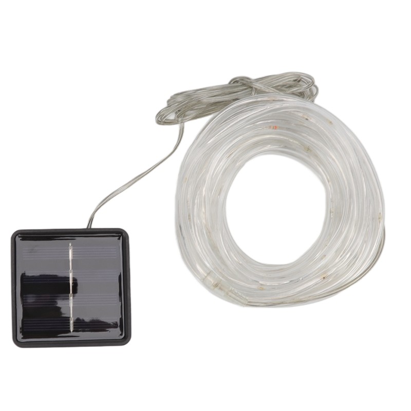 Solar Rope String Lights Waterproof Low Voltage LED Light Beads