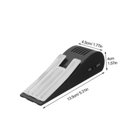 SHINEOFI Door Stop Alarm Wedge Security Door Stopper with No Installation Required for Home Hotel Travel Use Durable Design for Indoor Outdoor Protection