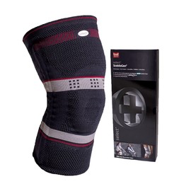 Brace Direct Compression Knee Sleeve for Knee Pain - Active Stabilizing Knee Brace for Running, Sports - Relieves Joint Pain, Swelling and Inflammation - Knee Support for Men or Women - Bort