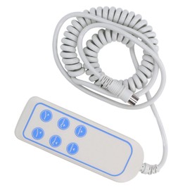 Yosoo Health Gear Lift Bed Chair Control, Reclining Remote Control, Electric Recliner Bed Hand Control, PVC IP66, Wear-resistant 8 Pin Hub Chair Control, Replacement Parts with Hook Design