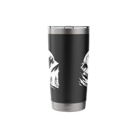 Snowboarder Sketch Outdoor Sports Stainless Steel Insulated Tumbler