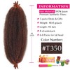 Afro Twist Hair 16 Inch 3 Packs, Springy Afro Twist