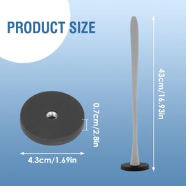 Front Loader Washing Machine Door Support, Removable Washing Machine Door Stop, Magnetic Washing Machine Door Holder to Keep the Washing Machine Door Open (Grey)