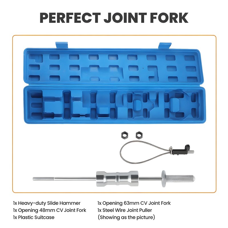 maXpeedingrods Inner CV Axle Puller Removal Tool with 5/8"-18 Slide