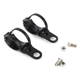 Motorcycle Light Indicator Bracket for Fork Mount, Black 30 43 mm Bracket Clamp for Motorcycle Indicator Mount