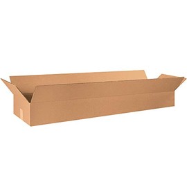 AVIDITI Long Boxes 48"L x 12"W x 6"H (20-Pack) Corrugated Cardboard Box for Shipping, Packaging, Moving, Storage Box, Home or Business Strong Wholesale Bulk Boxes