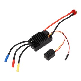 Bewinner 35A Brushless ESC Electronic Speed Controller with BEC Output for 1/10 Scale RC Car Truck Buggy, Water Proof Design, Multiple Safety Features Included