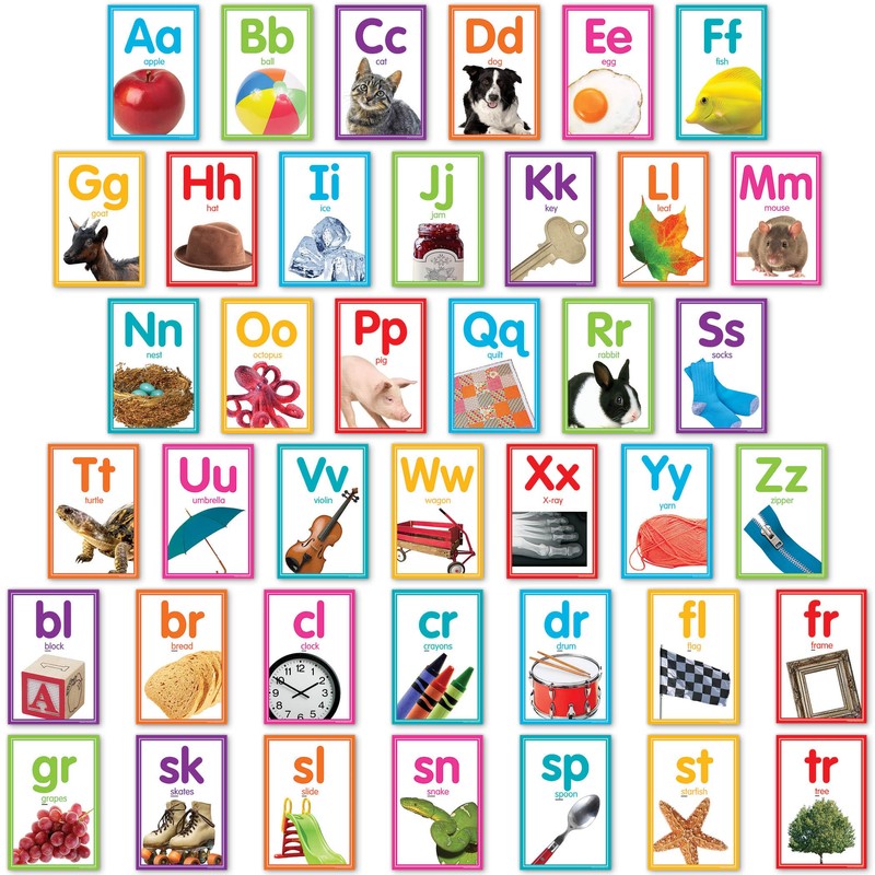Teacher Created Resources Colorful Photo Alphabet Cards Bulletin Board (TCR8798)
