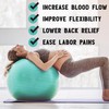Live Infinitely Exercise Ball (55cm-95cm) Extra Thick Professional Grade Balance