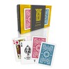 KEM Arrow Red and Blue Plastic Playing Cards, Standard Index,