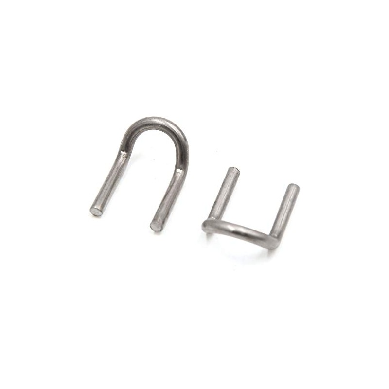 Sourcingmap 8pcs Universal U Shaped Motorcycle Exhaust Pipe Muffler Pull