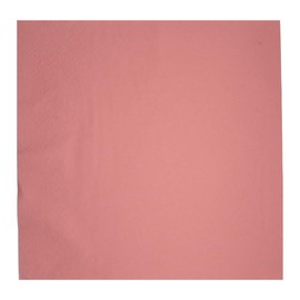 Caterello Napkin Range - 33 x 33cm Luncheon 4 and 8 Fold | 40 x 40cm Dinner 4 and 8 Fold | 24 x 24cm Cocktail 4 Fold (Pink, 33 x 33cm 4-Fold Luncheon)