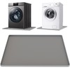 Washing Machine Drain Pan Silicone mat 27''x27'', Non-Slip Washer Drip