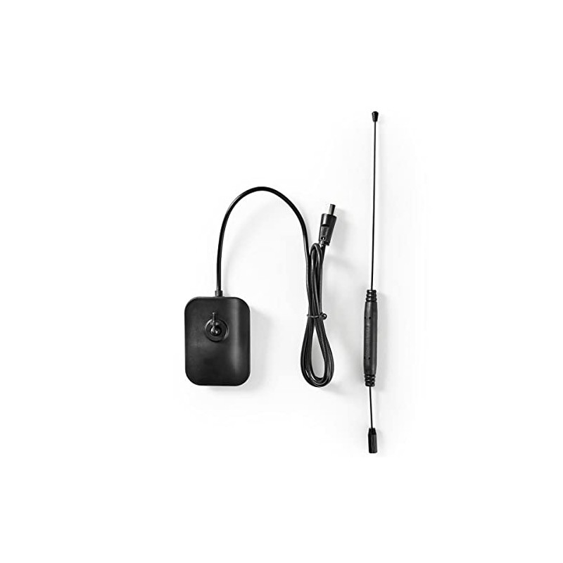 Vivanco TVA 2040 Active DVB-T/T2 rod antenna Indoor Black 38881