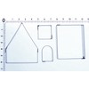 Gingerbread House Cutter Set (Tiny) - Stainless Steel Cookie Cutter