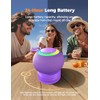 dbsono Portable Bluetooth Speaker Shower Waterproof: IPX7 Loud Sound with