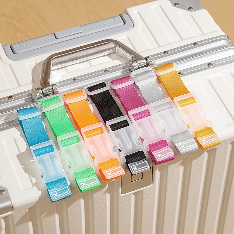 8 PCS Bag Strap for Luggage with Quick Release Buckle
