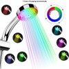 LED Shower Head, Colour Changing, Rain Shower, Hand Shower, Water-Saving