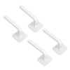 Baseball Hat Hanger Hook ABS Display Fixation Wall Mounted White
