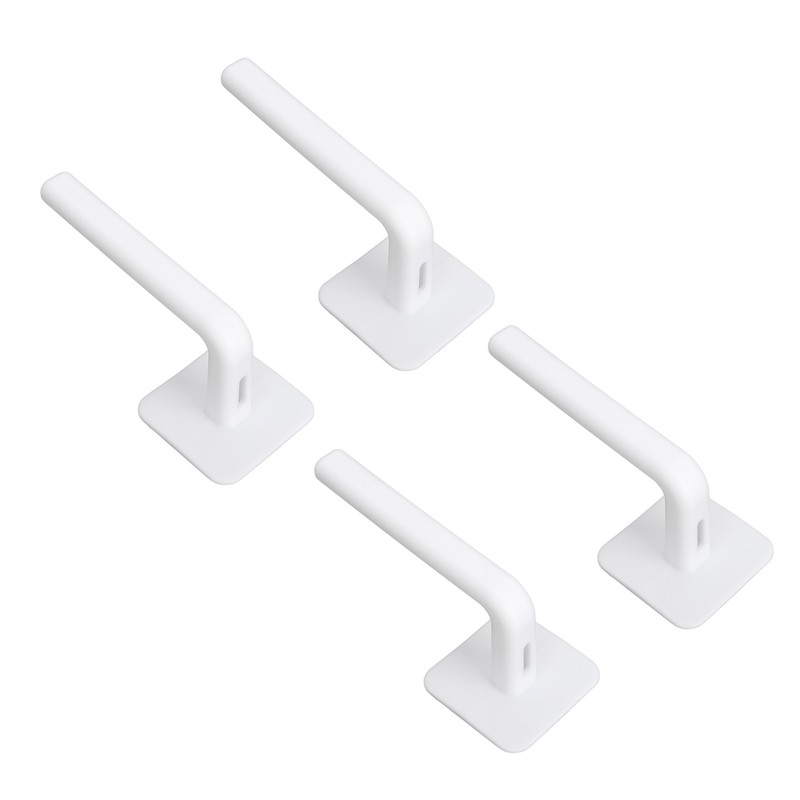 Baseball Hat Hanger Hook ABS Display Fixation Wall Mounted White