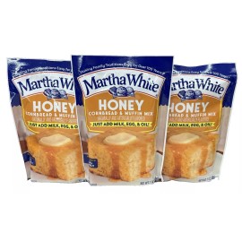 Martha White Honey Cornbread & Muffin Mix 7 oz (3 pack)