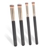 BIUDECO Supple Portable Makeup Brush Set 4pcs Brush Kit for