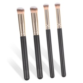 BIUDECO Supple Portable Makeup Brush Set 4pcs Brush Kit for Eye Face Concealer