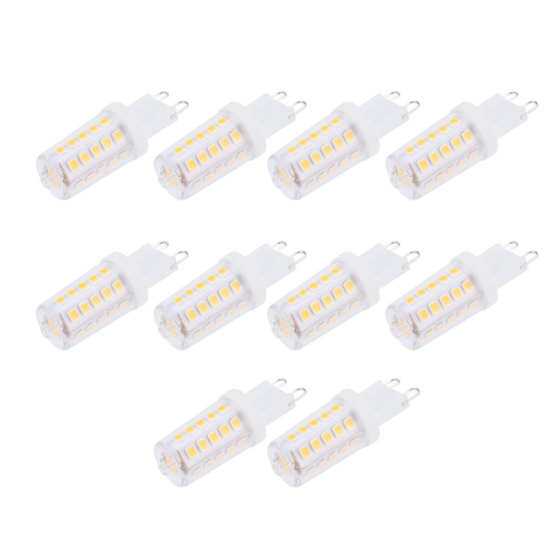 10PCS G9 Base LED Light Bulb 3W 32LED BiPin Bulb