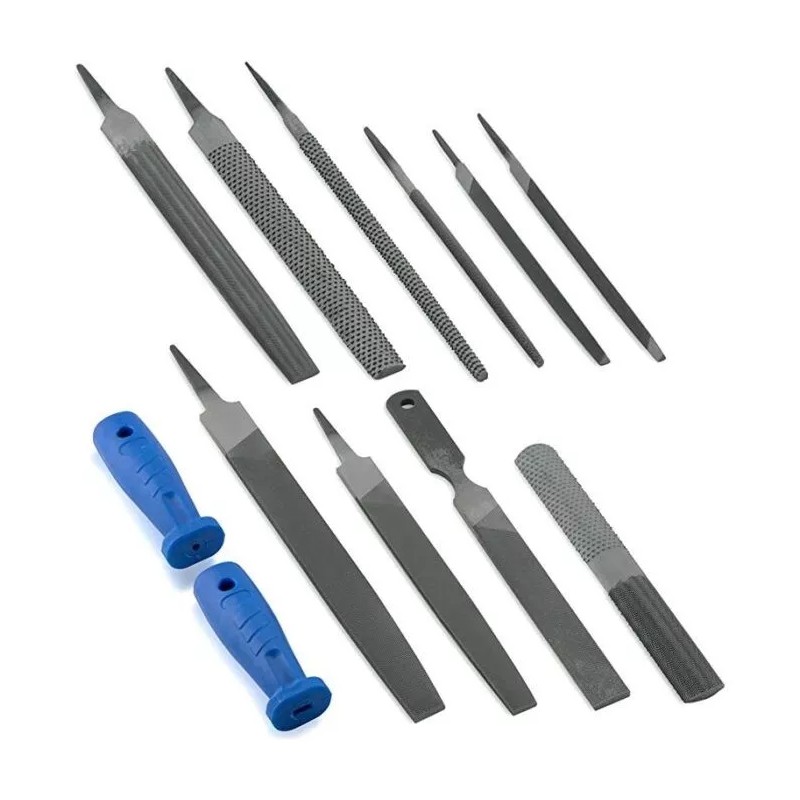 PITTSBURGH 12 Piece Heavy Duty File and Rasp Set with