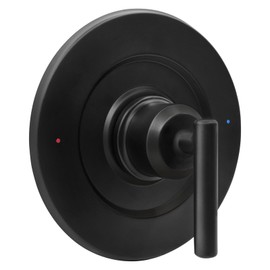 Matte Black Shower Valve Trim Kit (Valve Handle Only, Valve Required), Replacement for T2901BL