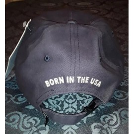 OLD GUYS RULE BORN IN THE U.SA. Dark Maroon Purple Adjustable Hat