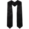 Newrara Graduation Stole (black)