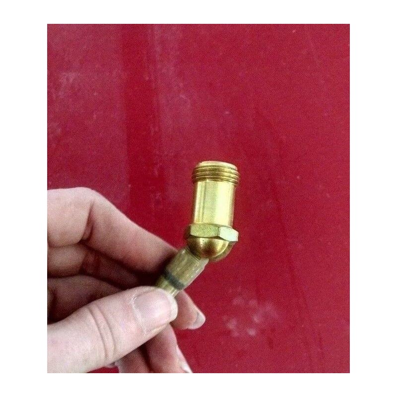 TeeJet 4673-24 24" Curved Spray Gun Extension With Swivel Body