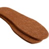 Soft Alpaca Wool Felt Winter Warm Shoe Boot Insoles -
