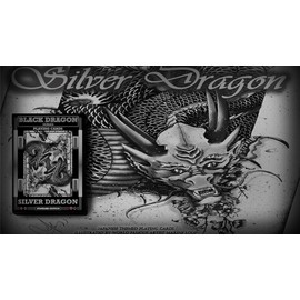 Craig Maidment Silver Dragon (Standard Edition) Playing Cards | Cool Poker Deck to Collect | Cards for Wizards and Magic Tricks
