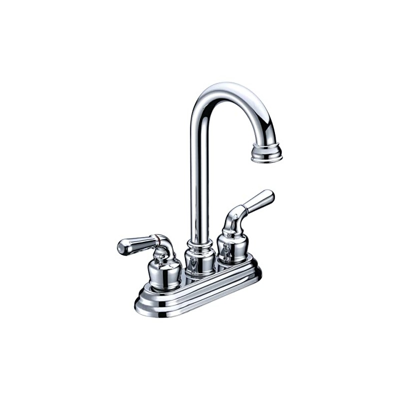 Bar Faucet 2-Handle Chrome Plated