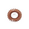 QUETTO 12 Pcs Spiral Hair Ties - Soft Plastic Hair