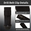 Tool Holster,Gun Loop Drill Holster,Tool Holster Belt Clip, Spider Hammer