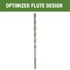 HLOFIZI 3-Flat 3/16"x6" Masonry Bits, 12 Pack