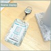 Badge Holder and Heavy Duty Retractable Clip,Id Card Holder Whit