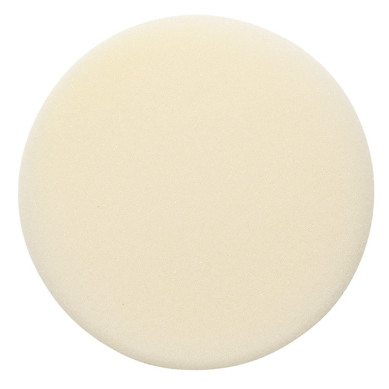 Draper 07579 Medium-Light Polishing Pad, 125mm, White