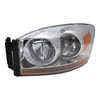 Left Headlight Assembly Drivers Side Compatible with 2006-2008 Dodge Ram