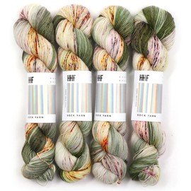 Hedgehog Fibres - Sock Yarn - one Skein, 100g / 3.5 oz (Serengeti)