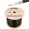 MOOKEERF KMR400 Coaxial Cable 100ft,Low Loss KMR400 Cable 100 Feet,KMR400