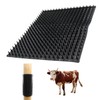 Upgrade Equine and Bovine Massage Brush Kit Horse Scratching Post,