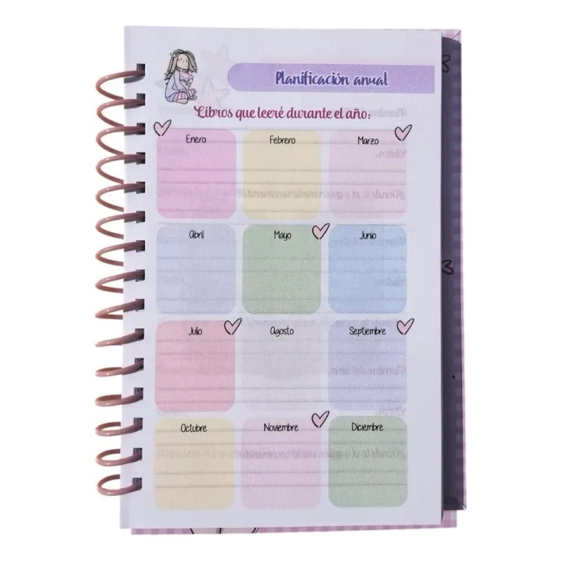 Agenda Lectora, Diario De Lectura, Mi Libro De Lecturas